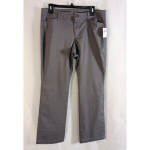Old Navy Pants 12P NWT Gray Bootcut Mid Rise Women’s Career Work Dress Slacks